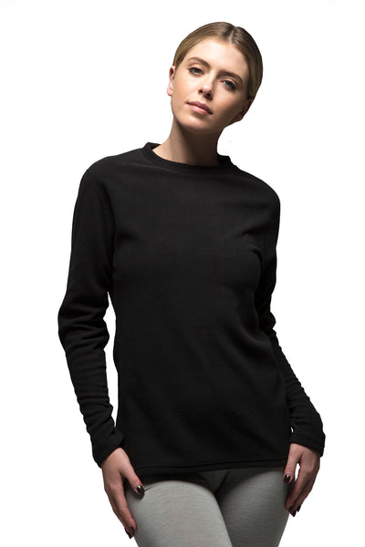 Long Sleeve Thermal Shirt Women Women's Colorful Velvet Thermal