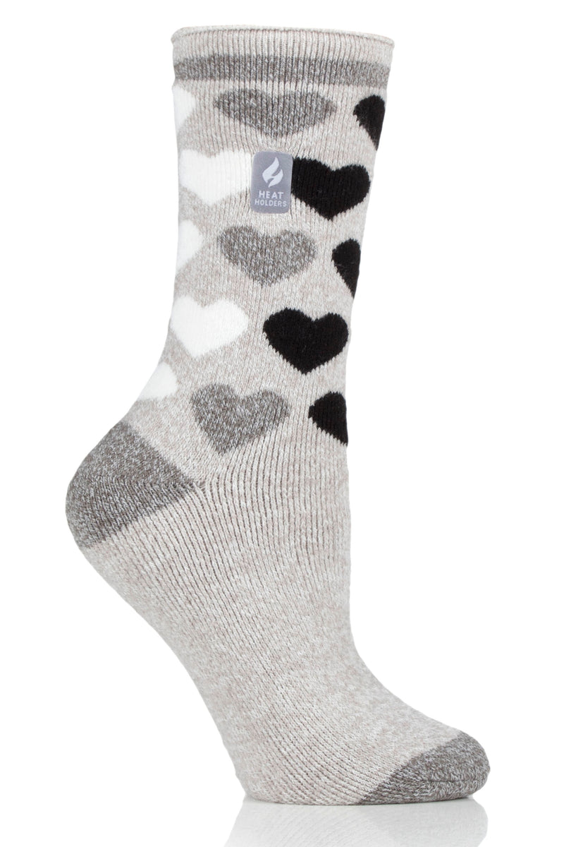 Women's Jennifer LITE™ Heart Crew Socks