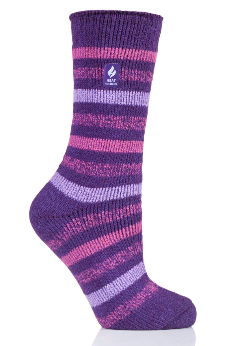 Women's Rosebud ORIGINAL™ Multi Twist Stripe Crew Socks