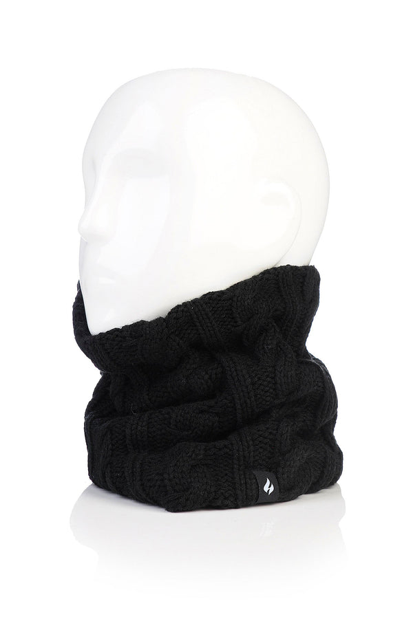 Heat Holders Women's Emily Thermal Neck Warmer Black