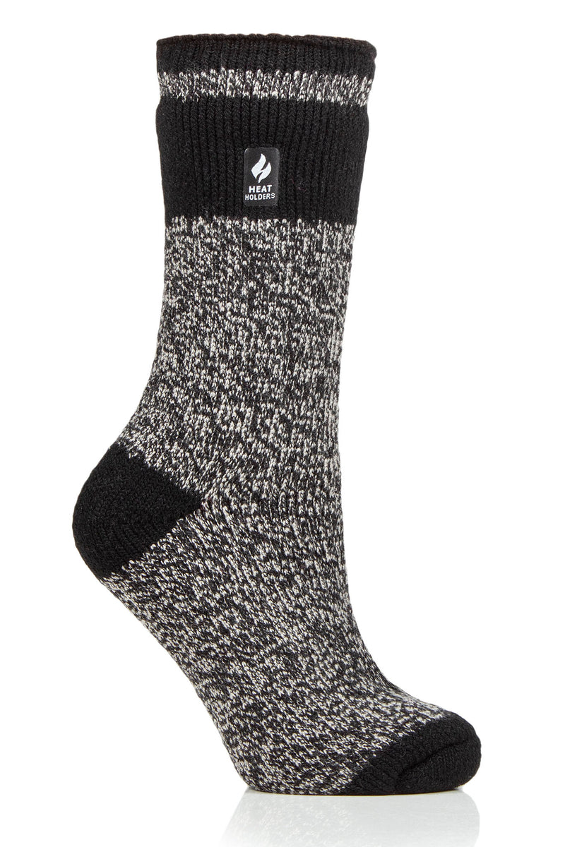 Thermal Socks for Women - White/Grey from NAT'S