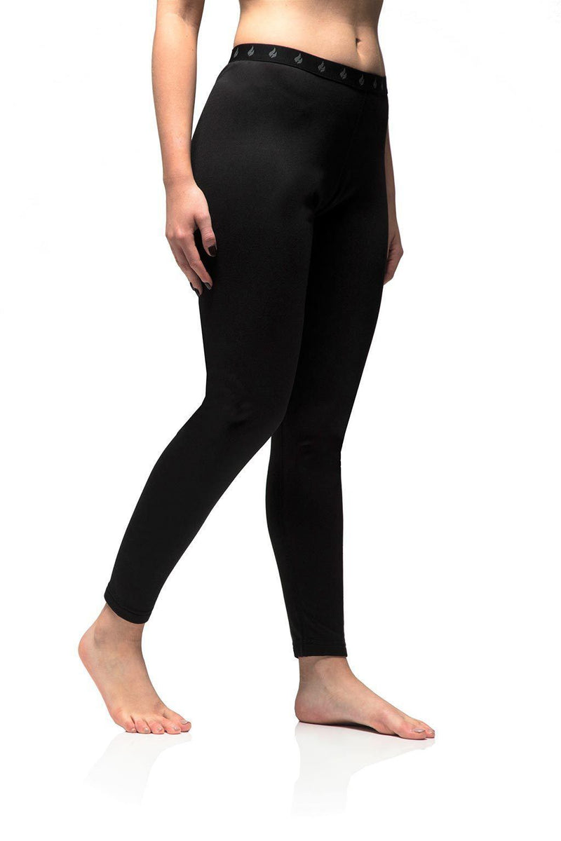Heat Holders, Women's Lite Kristy Thermal Pants Black S, Waist 25.5 in,  Inseam 29 in, Model# 886590038261